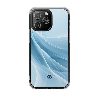 Azure Horizon · Clear Impact Magnetic Phone Case for iPhone ·  Blue