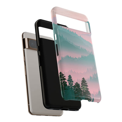 Teal Tough Phone Case for Google Pixel - Alpine Mist Teal