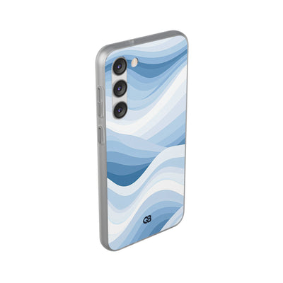 Blue Lite Phone Case for Samsung - Glacial Indigo Flow