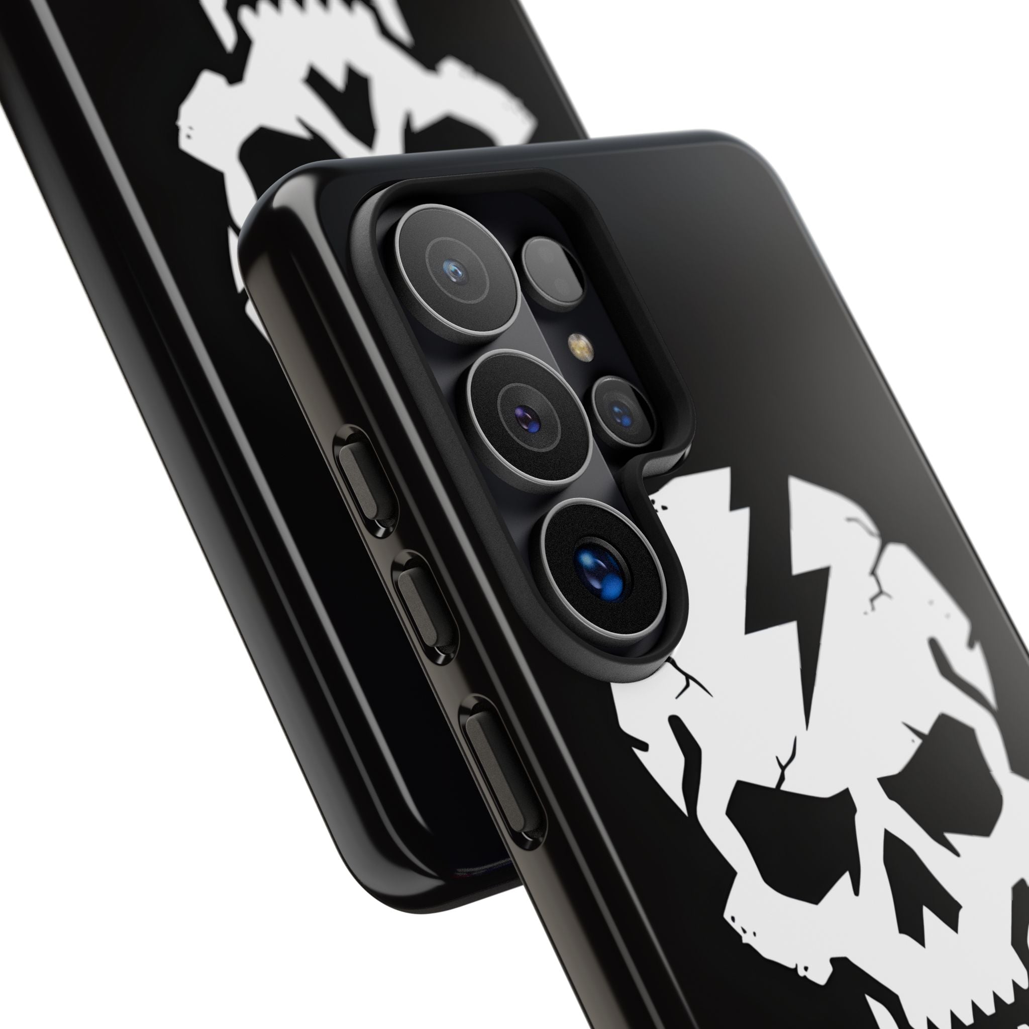 Shattered Bolt Skull · Tough Hoesje voor Samsung