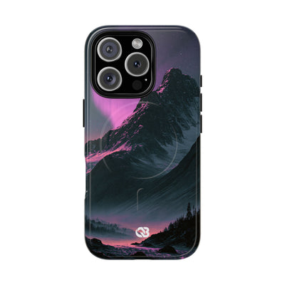 Arctic Aurora Summit · Tough 2.0 Magnetic Phone Case for iPhone · Black