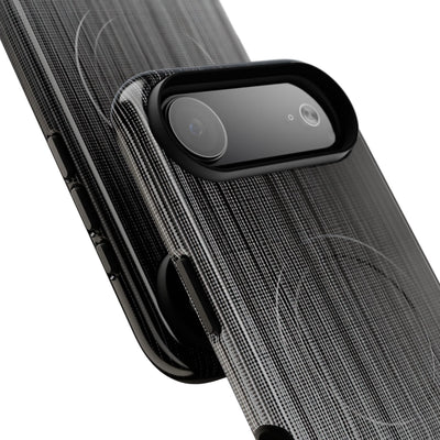 Grey Tough 2.0 Magsafe Phone Case for iPhone - Static Vertical Dither