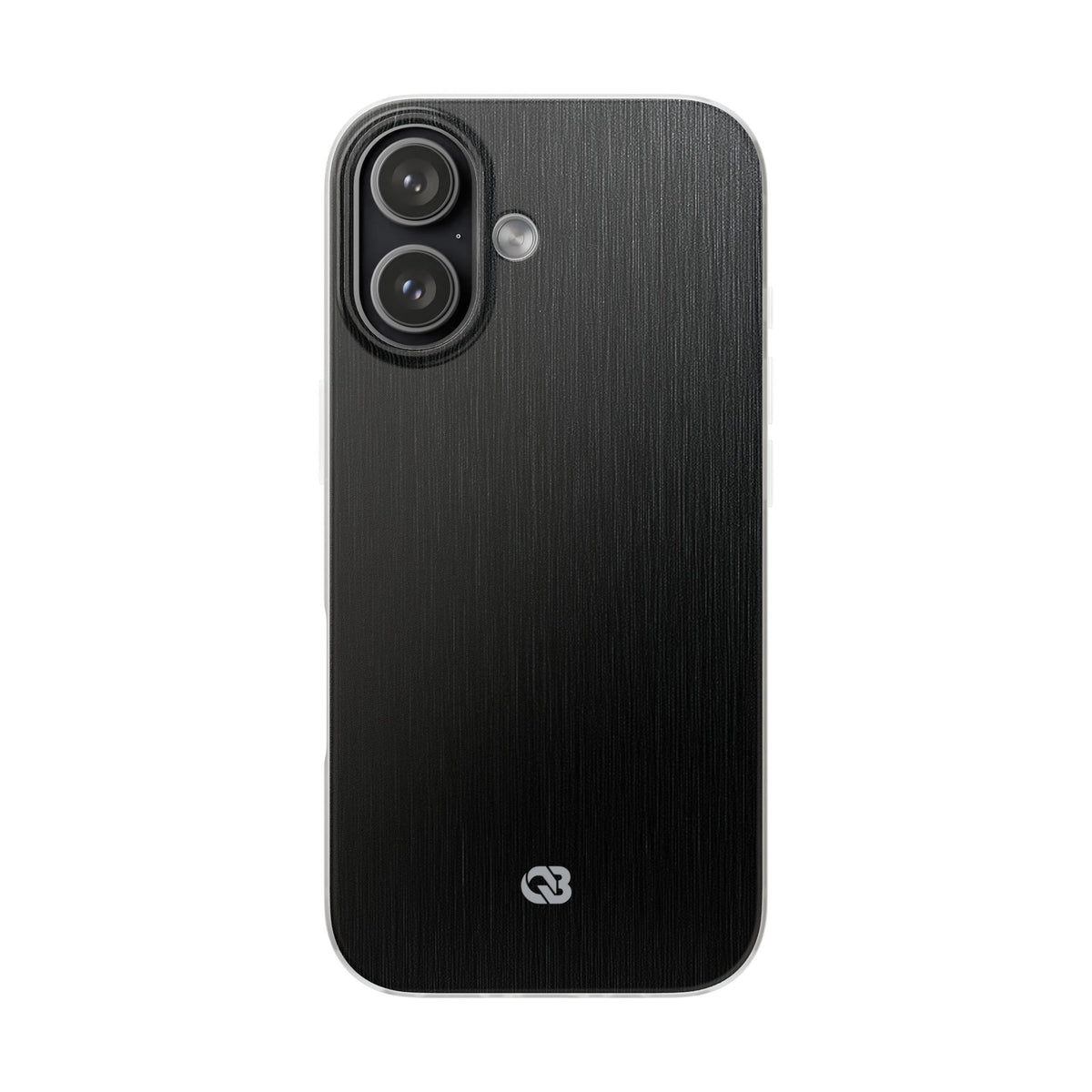 Obsidian Brushed Steel · Lite Phone Case for iPhone ·  Black