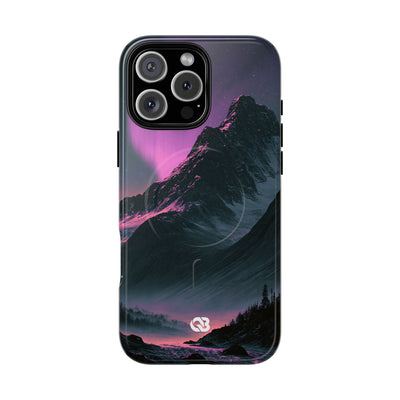 Arctic Aurora Summit · Tough 2.0 Magnetic Phone Case for iPhone · Black