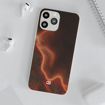 Caldera Ridge · Lite Phone Case for iPhone ·  Orange