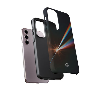 Spectral Refraction · Tough Phone Case for Samsung · Black