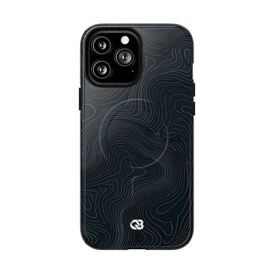 Obsidian Elevation · Tough 2.0 Magnetic Phone Case for iPhone · Black