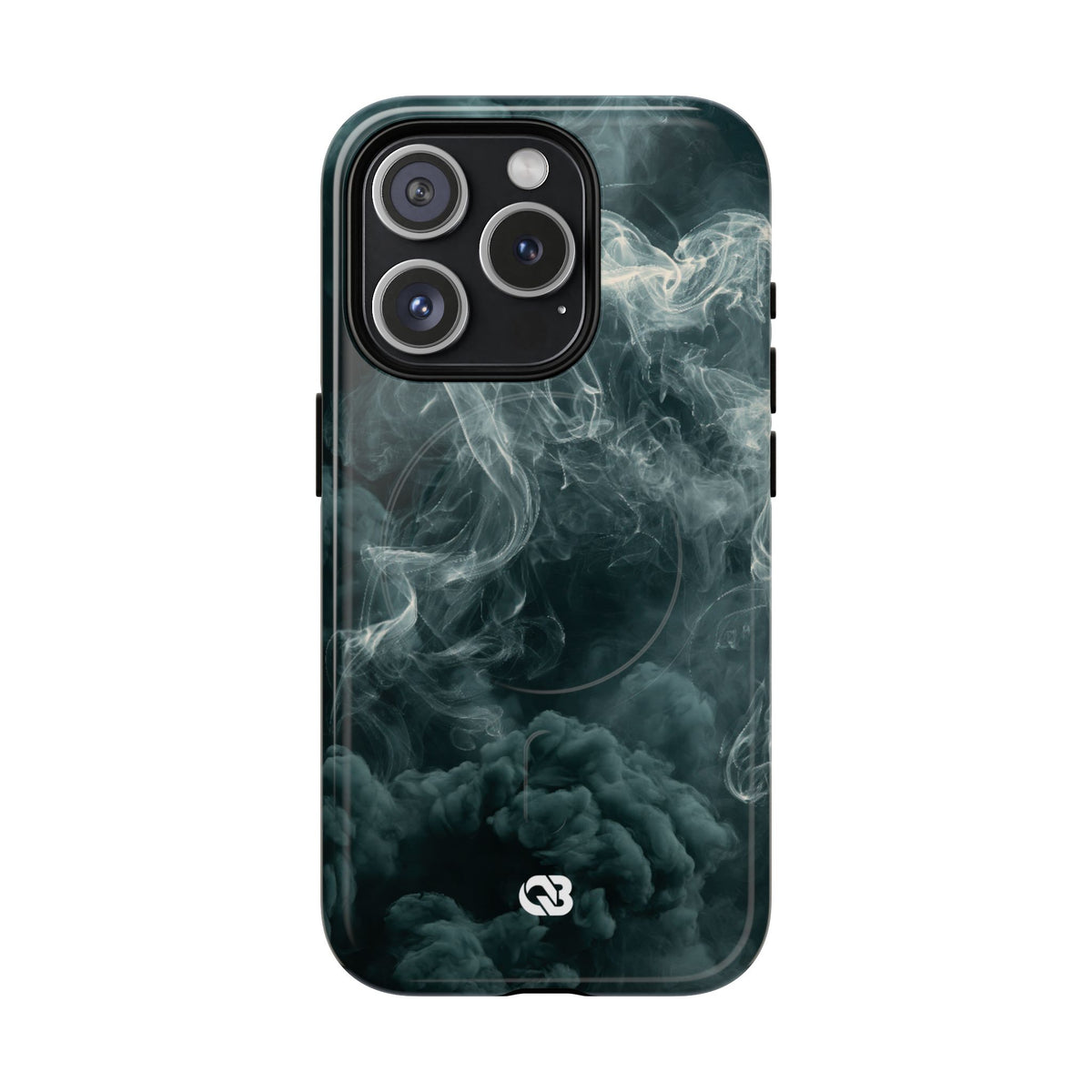 Luminescent Vapor Drift · Tough 2.0 Magnetic Phone Case for iPhone · Teal