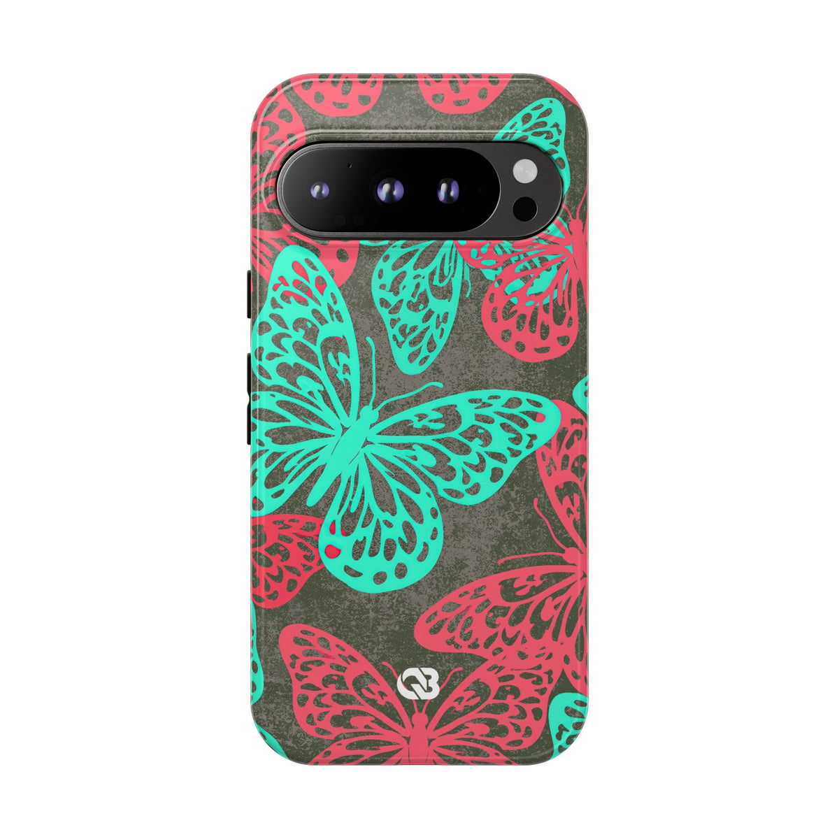 Electric Papillon · Tough Phone Case for Pixel ·  Pink