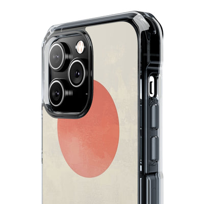 Crimson Sun Strokes · Impact Hoesje voor iPhone · Magsafe