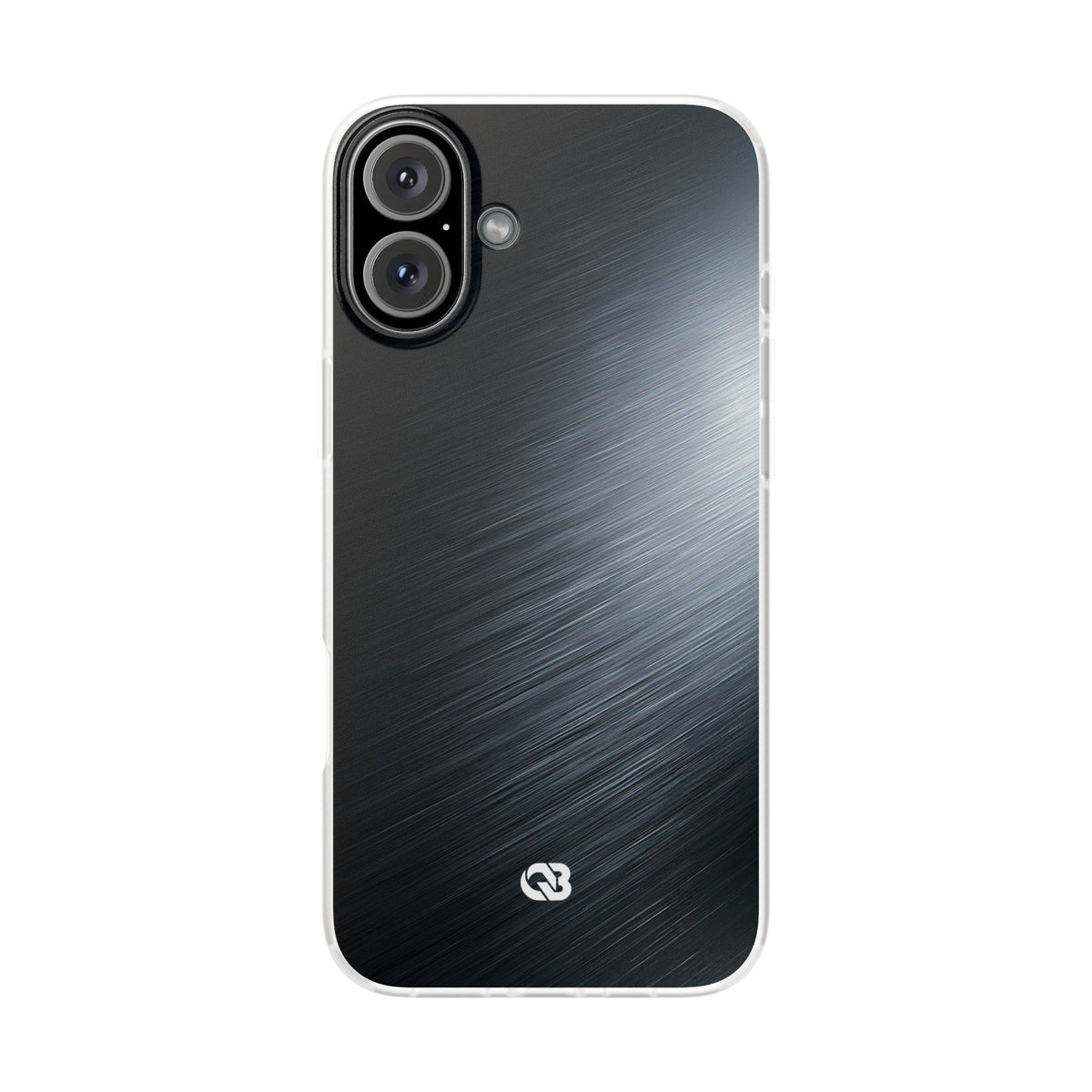 Brushed Obsidian Steel · Lite Phone Case for iPhone ·  Grey