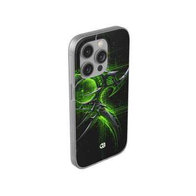 Cyber Sigil Grid · Lite Phone Case for iPhone ·  Green