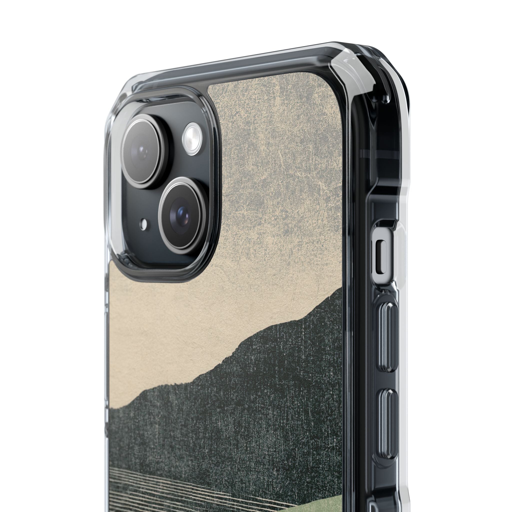 Green Impact MagSafe Phone Case for iPhone - Moss Ridge Grain