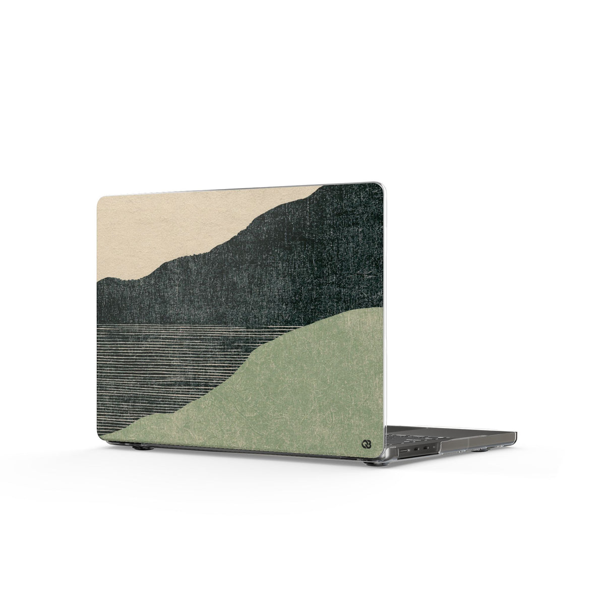 Sage Ridge Horizon · Clear Hard Case for MacBook · Green