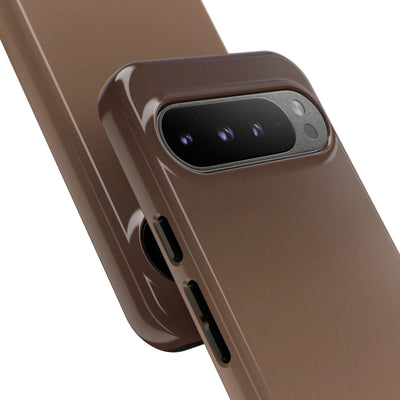 Brown Tough Phone Case for Google Pixel - Smoked Caramel Fade