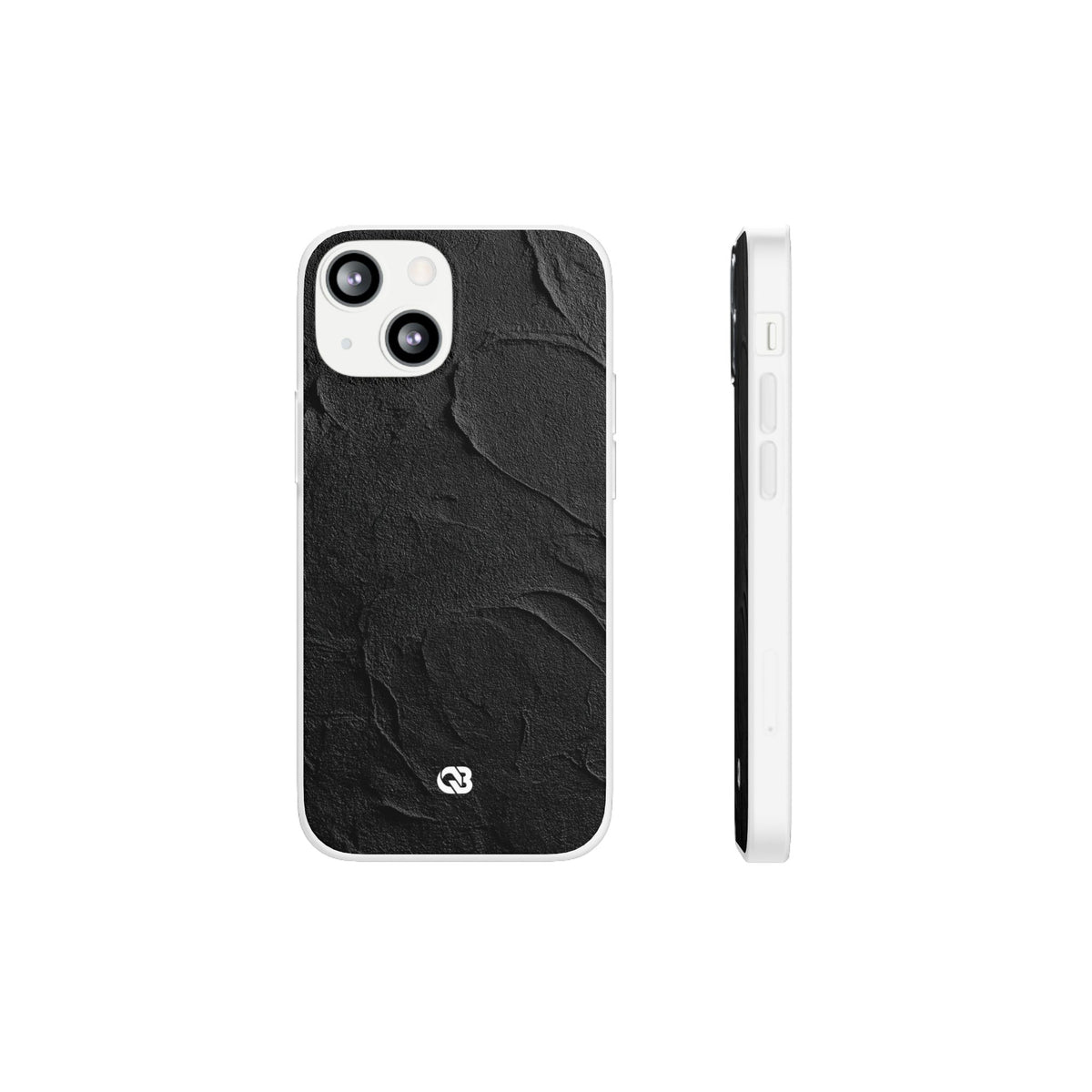Obsidian Stucco Relief · Lite Phone Case for iPhone ·  Black
