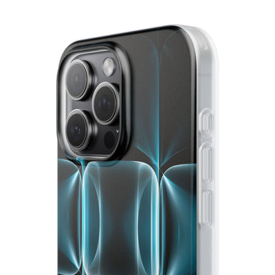 Cyan Core Matrix · Lite Phone Case for iPhone ·  Blue
