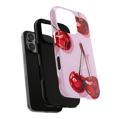 Ruby Gloss Cherry · Tough+ Handyhülle für iPhone · Magsafe