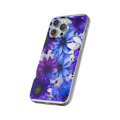 Ink Splatter Blooms · Soft Coque de téléphone pour iPhone