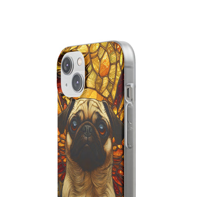 Amber Pug Divinity · Soft Case for iPhone
