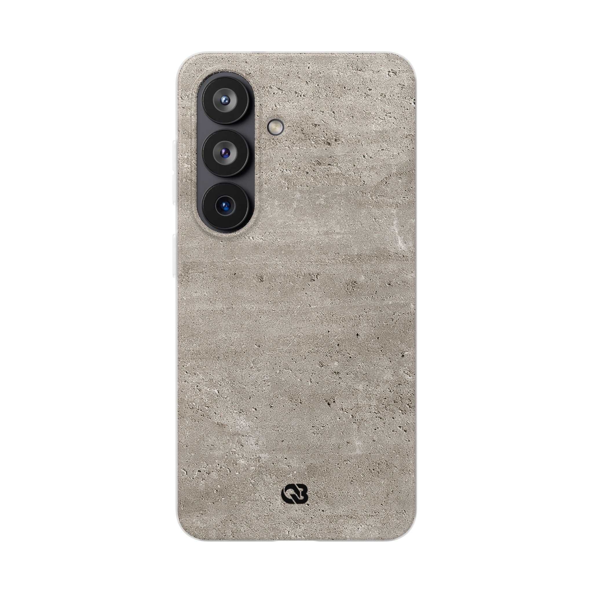 Grey Lite Phone Case for Samsung - Brutalist Stone Grit