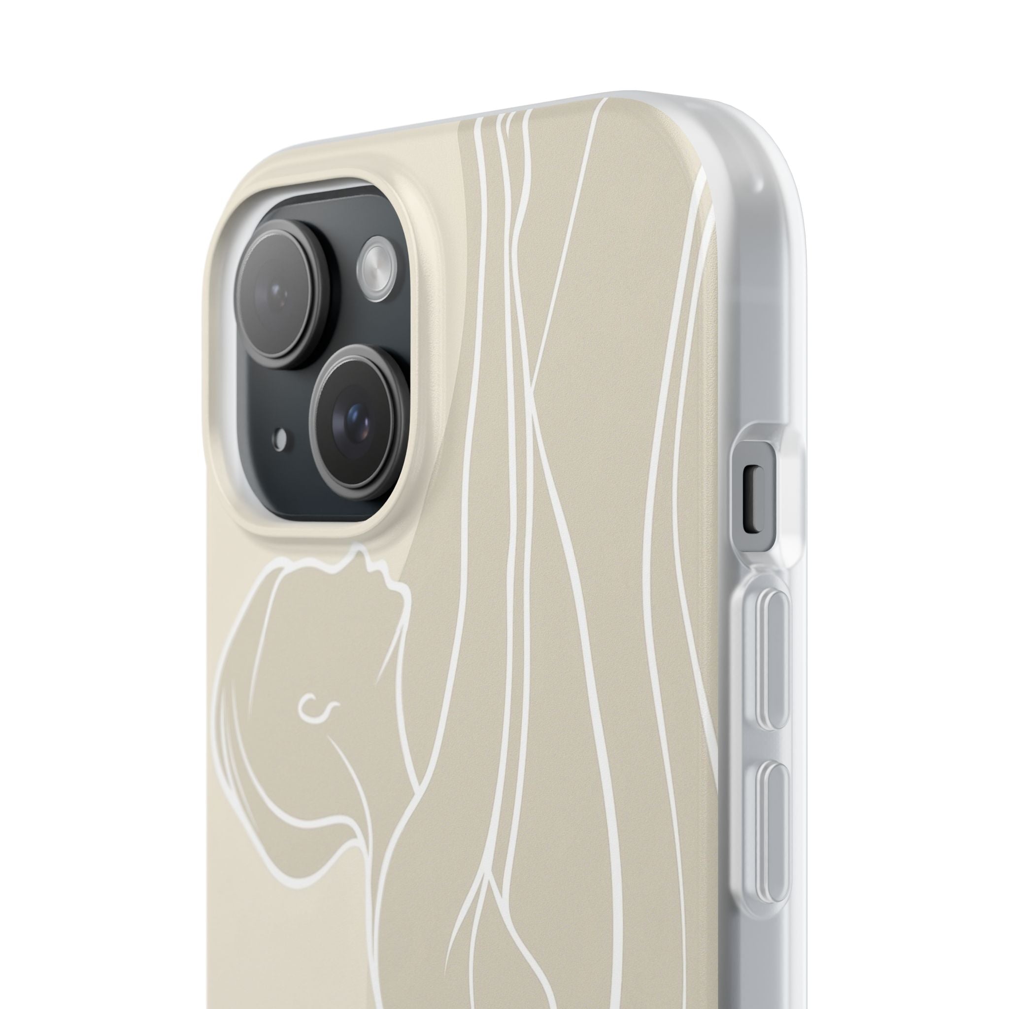 Ethereal Sand Silhouette · Soft Coque de téléphone pour iPhone