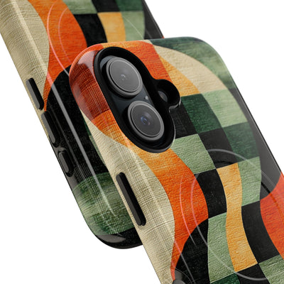 Burnt Orange Curve · Tough+ Phone Case for iPhone · Magsafe