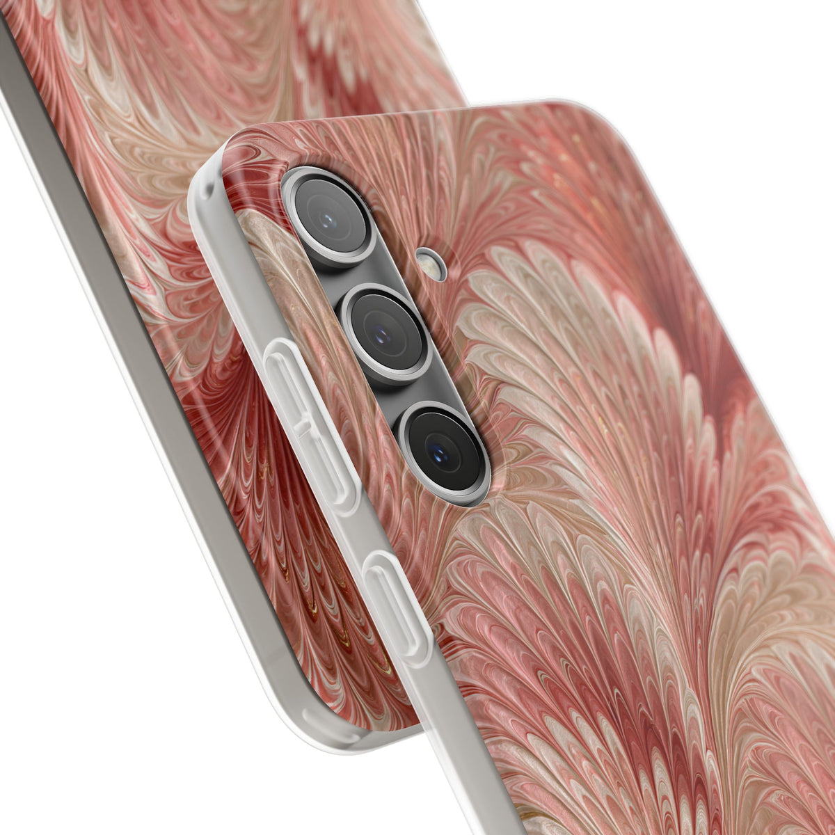 Blush Petal Plume · Lite Phone Case for Samsung · Pink