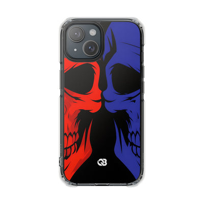 Crimson Cobalt Skulls · Impact Phone Case for iPhone · Magsafe