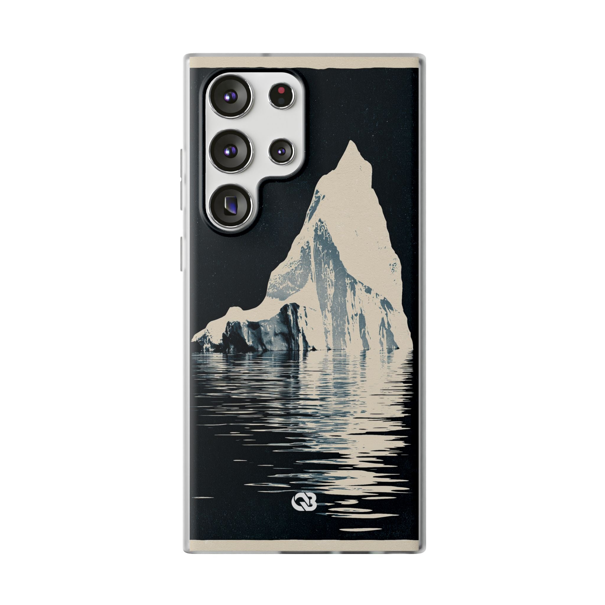 Blue Lite Phone Case for Samsung - Frozen Navy Monolith