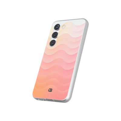 Blush Horizon Waves · Lite Phone Case for Samsung · Pink