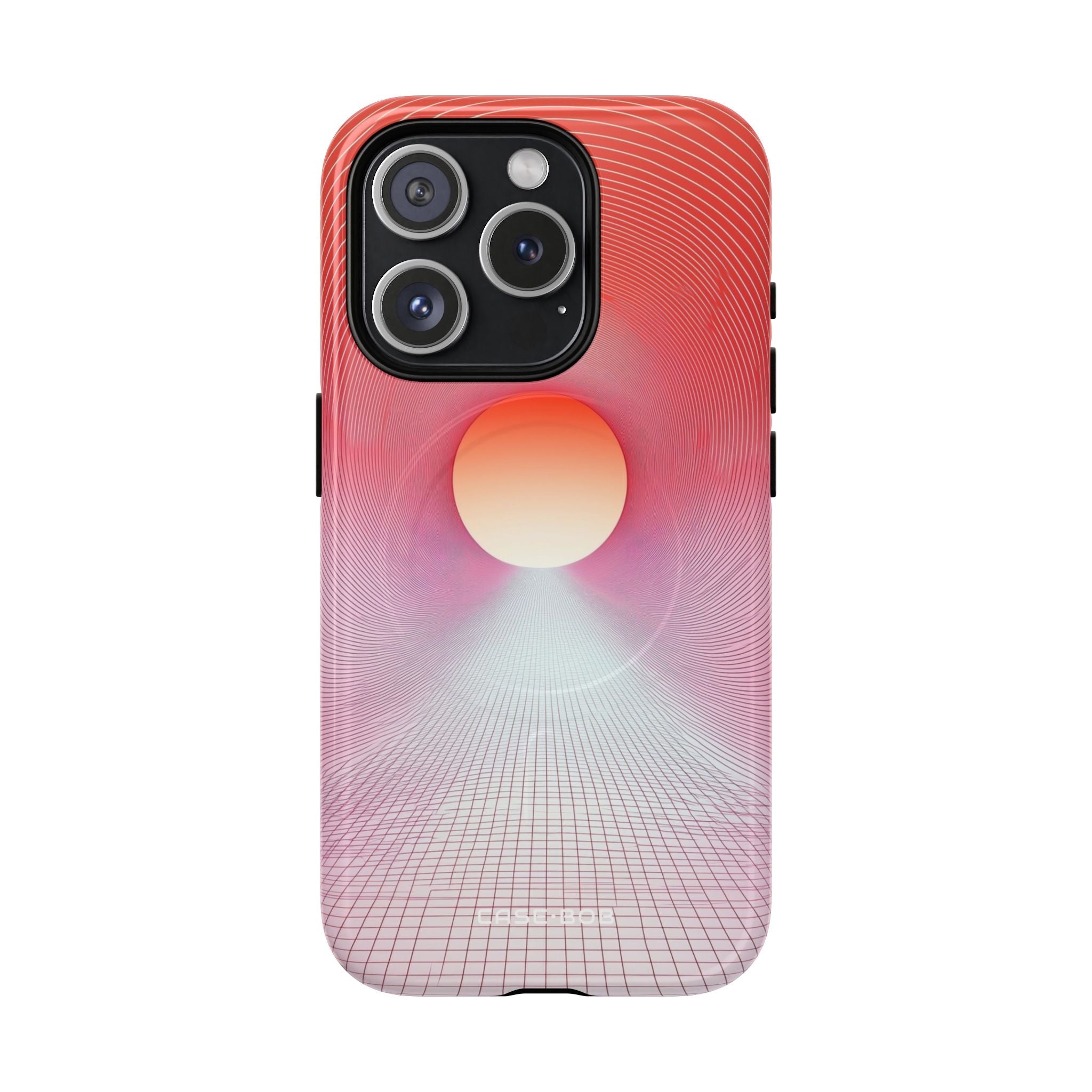 Orange Portal iPhone 15 Pro Case - Tough+