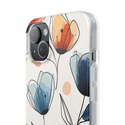 Ink Watercolor Tulips · Soft