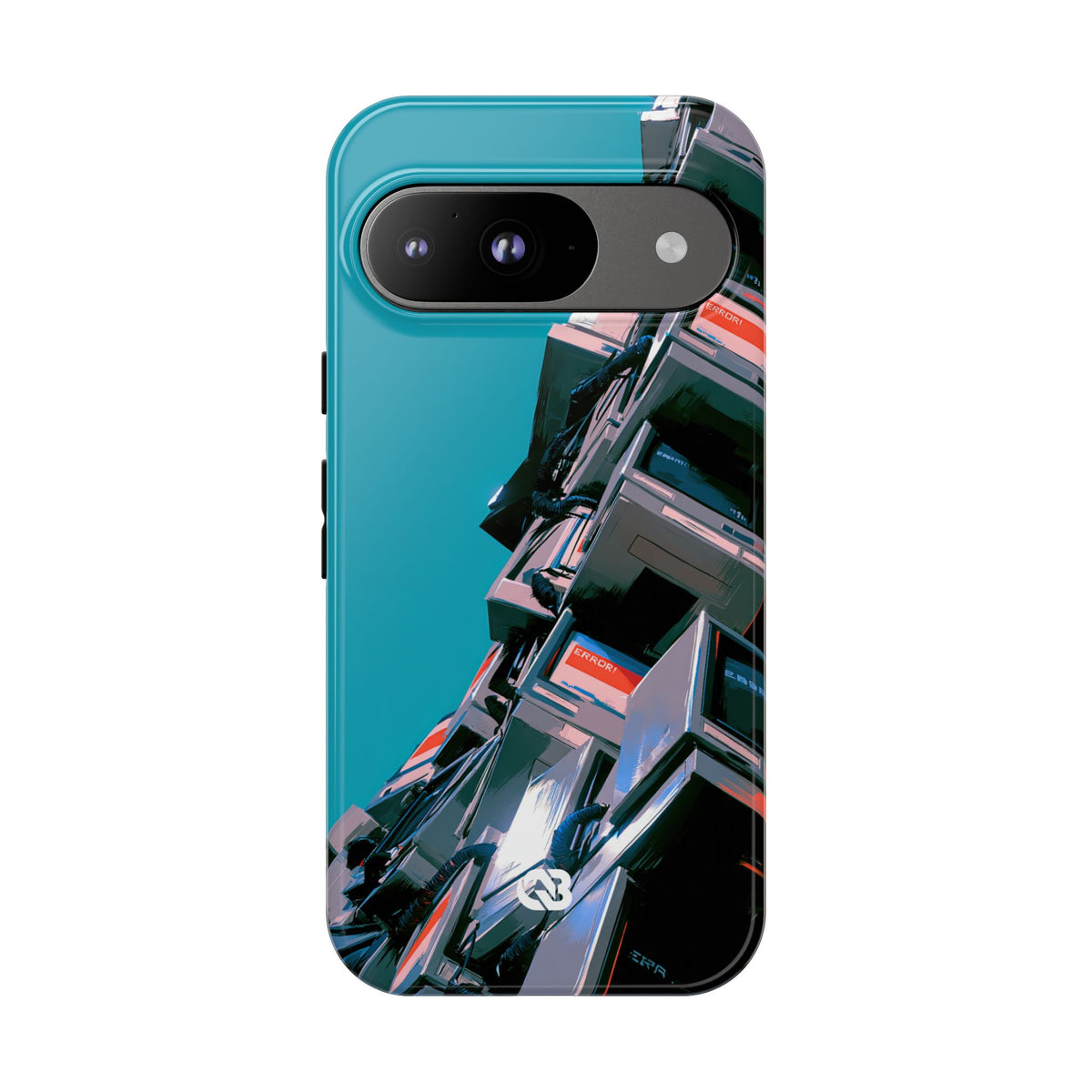 System Error Spire · Tough Phone Case for Pixel ·  Teal