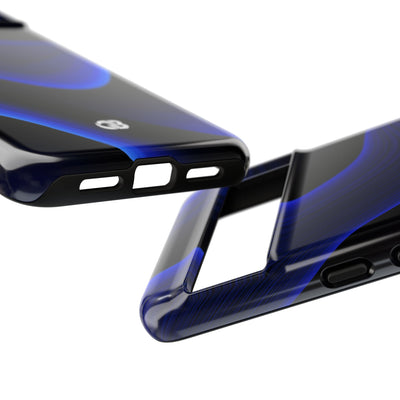 Blue Tough Phone Case for Google Pixel - Electric Cobalt Flow