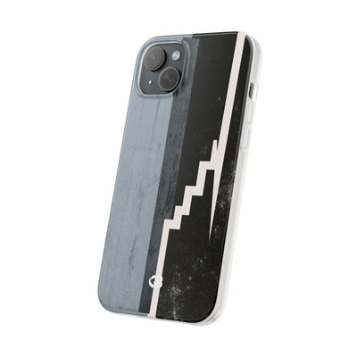 Grey Lite Phone Case for iPhone - Industrial Concrete Void