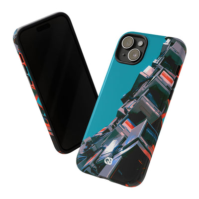 System Error Spire · Tough Phone Case for iPhone · Teal