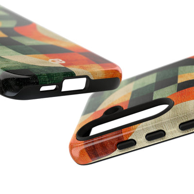 Burnt Orange Curve · Tough Handyhülle für Samsung