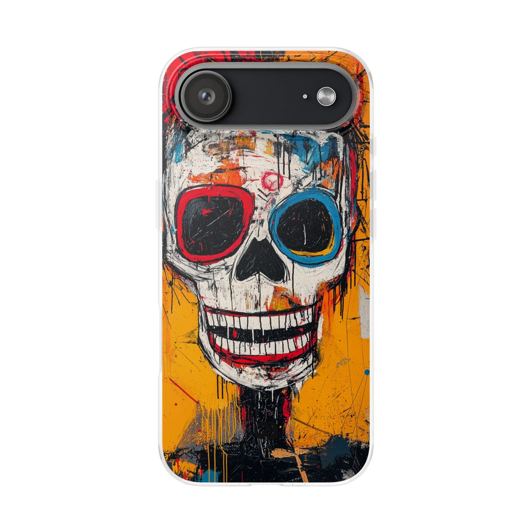 Vivid Graffiti Skull · Soft Custodia per iPhone