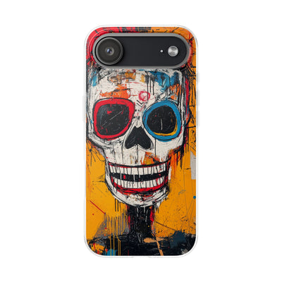 Vivid Graffiti Skull · Soft Custodia per iPhone