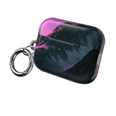 Arctic Aurora Summit · Hard Case for AirPods & AirPods Pro · Black