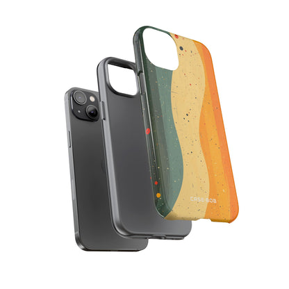 Wavy Forest Veil iPhone 14 Plus -kova suojakotelo