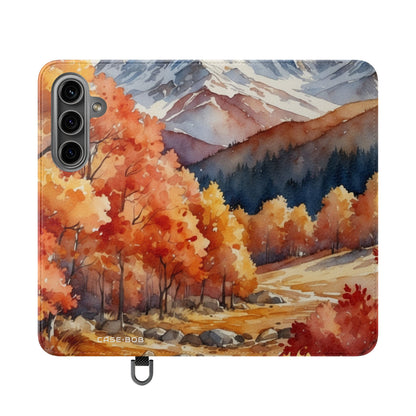 Autumn Mountain - Samsung S24 Case - Wallet