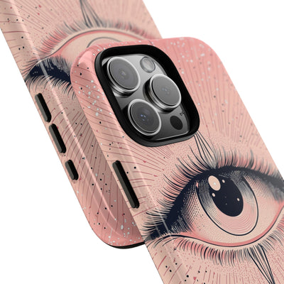 Obsidian Cosmic Gaze · Tough Phone Case for iPhone