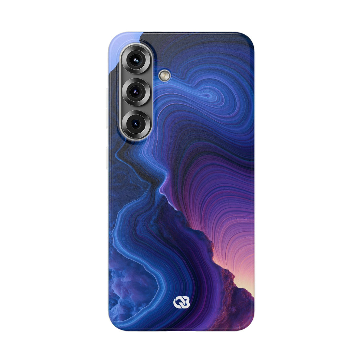 Radiant Strata · Lite Phone Case for Samsung · Blue