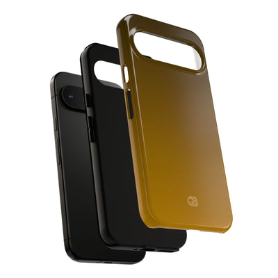 Gold Tough Phone Case for Google Pixel - Scorched Gold Haze