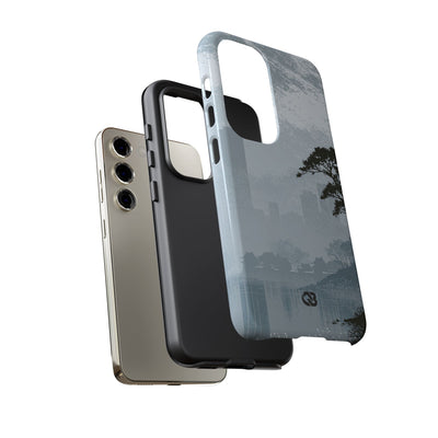 Grey Tough Phone Case for Samsung - Steel Slate Zen