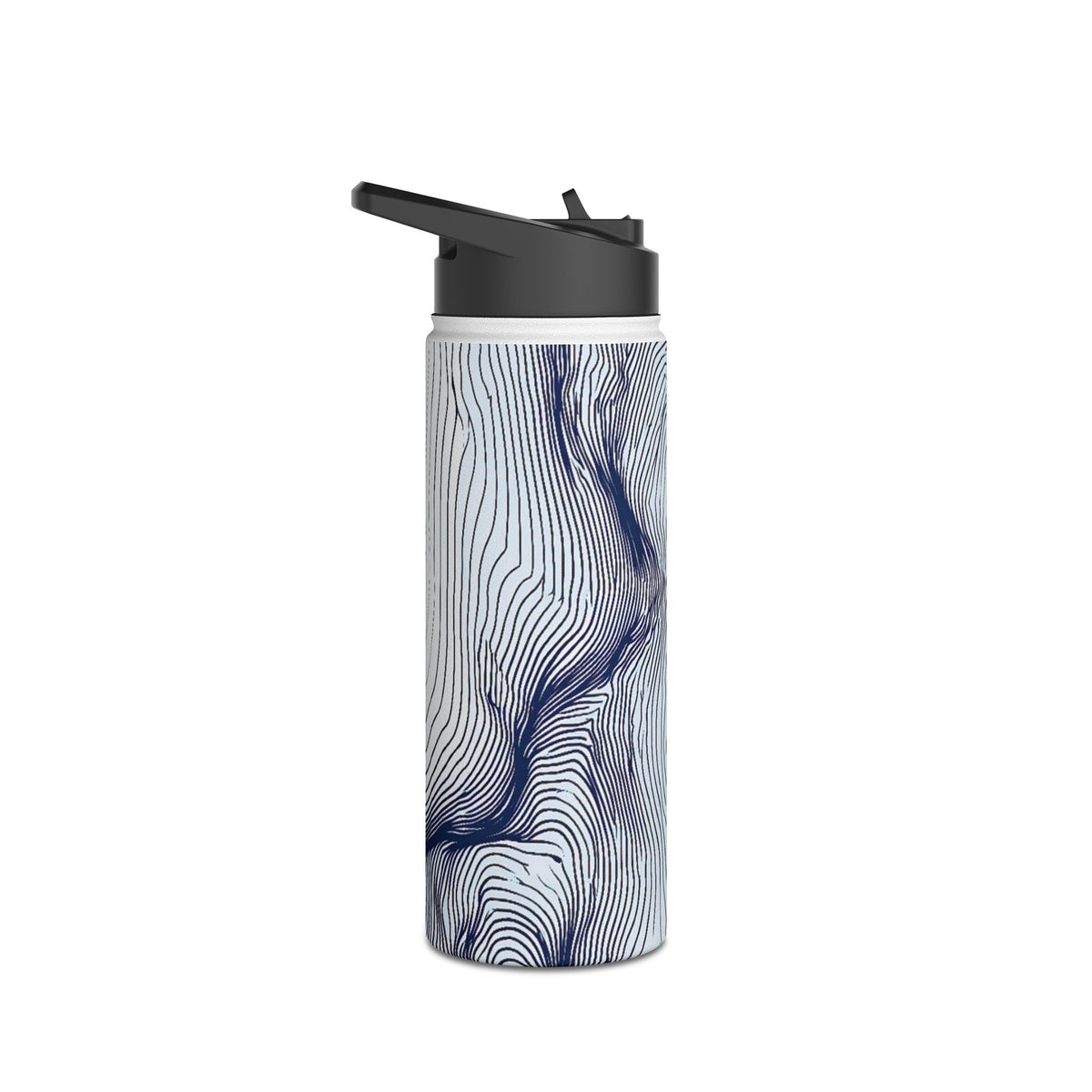 Nordic Ridge Contour · Insulated Water Bottle · White