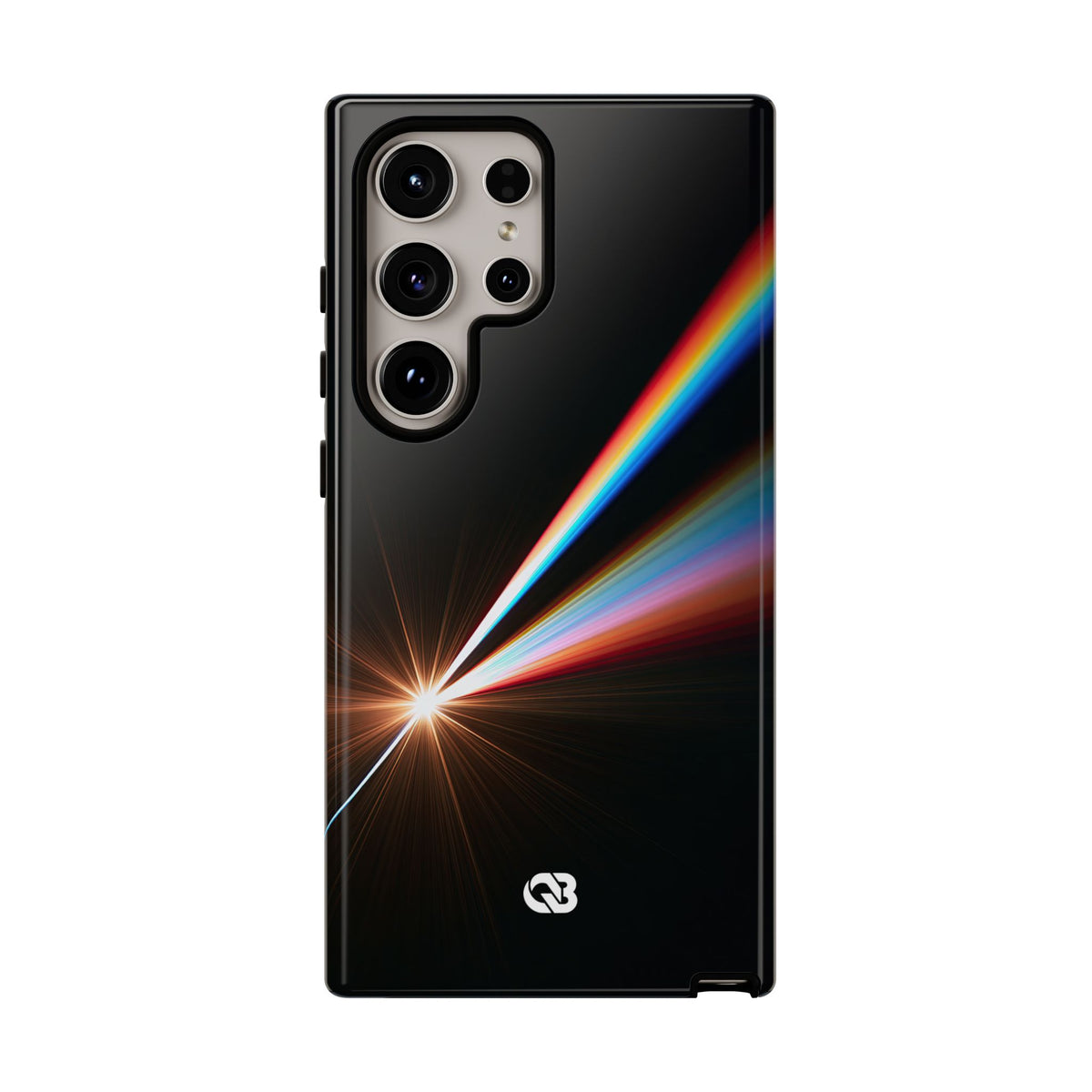 Spectral Refraction · Tough Phone Case for Samsung · Black