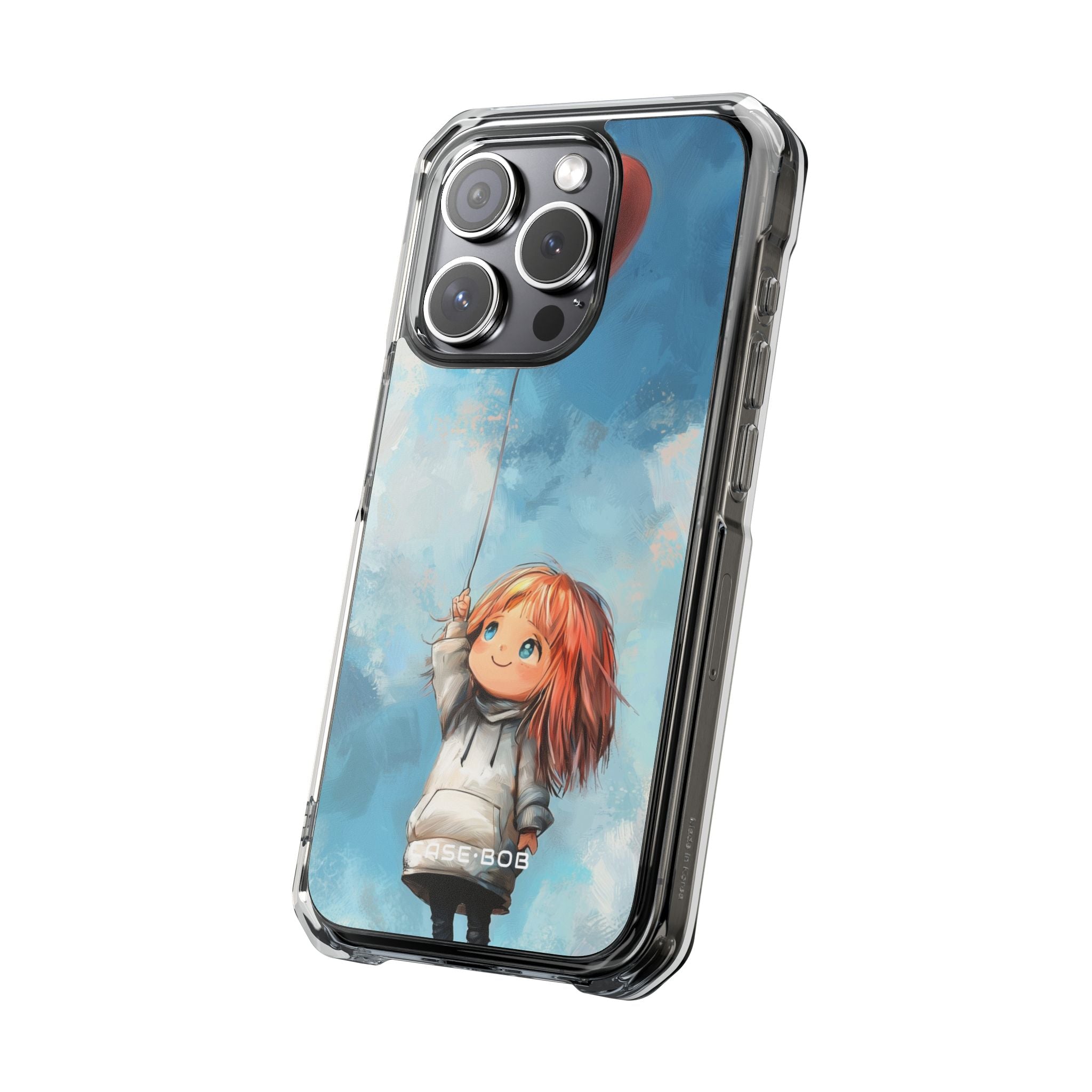 Heart Balloon Whimsy iPhone 15 Pro Case - Impact